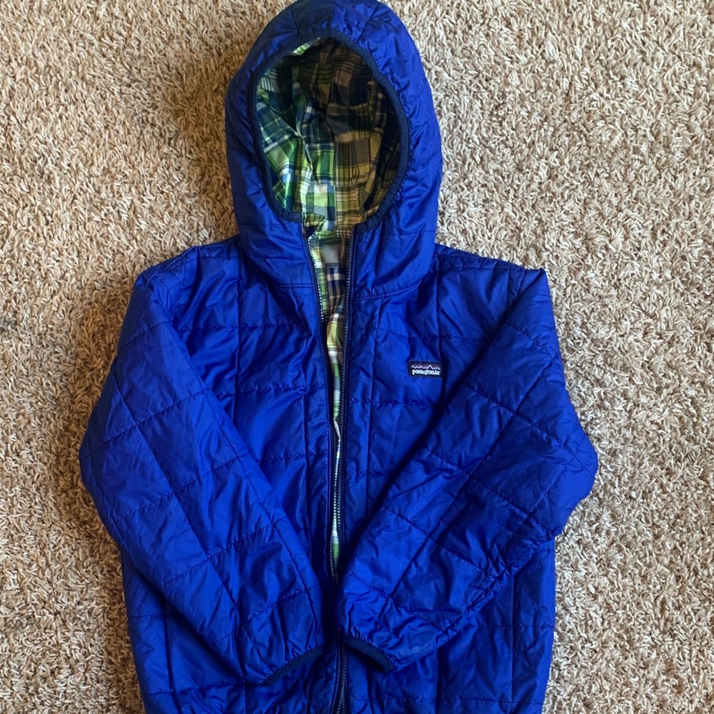 Patagonia Royal Blue Quilted Jacket